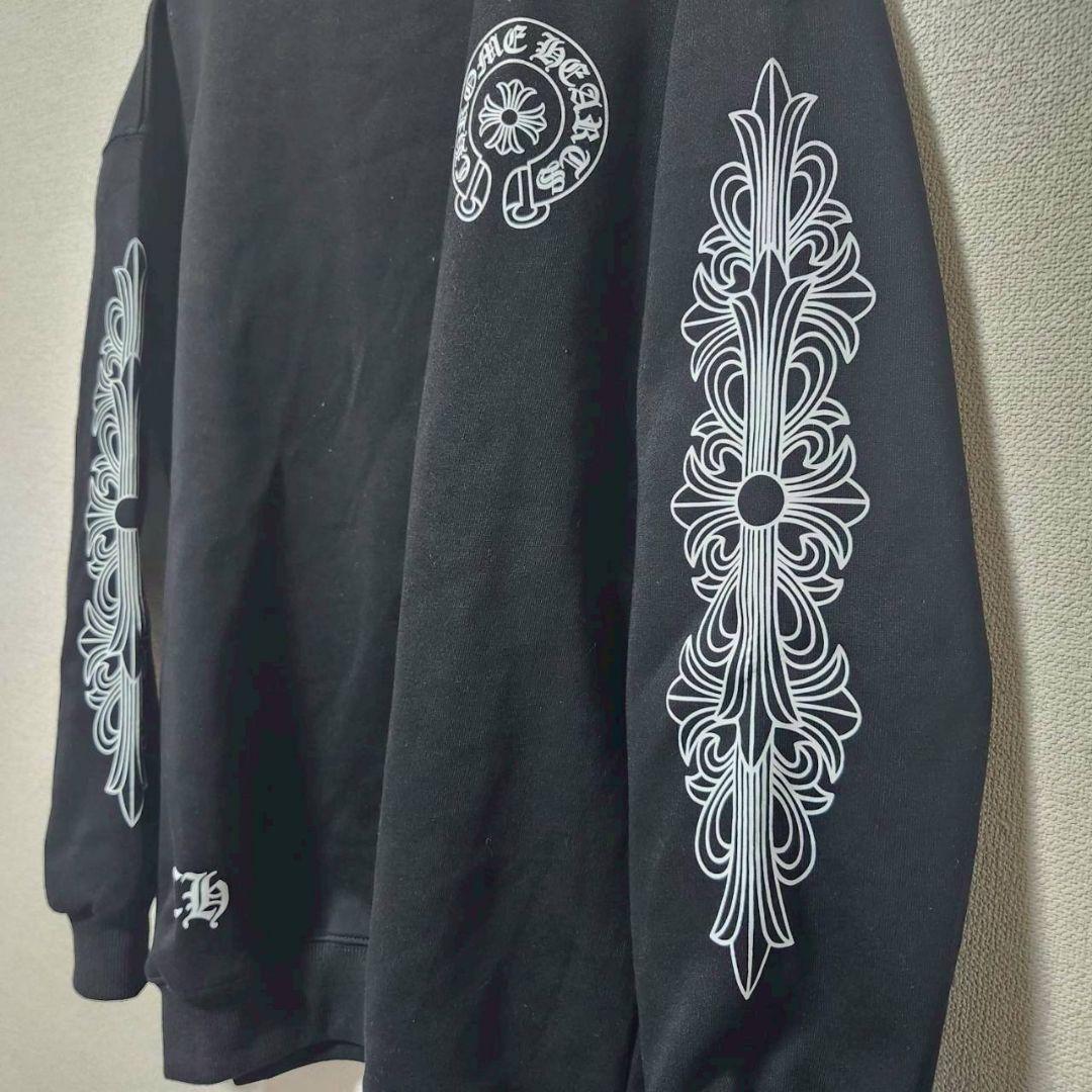 Chrome Hearts ブラック スウェットシャツ