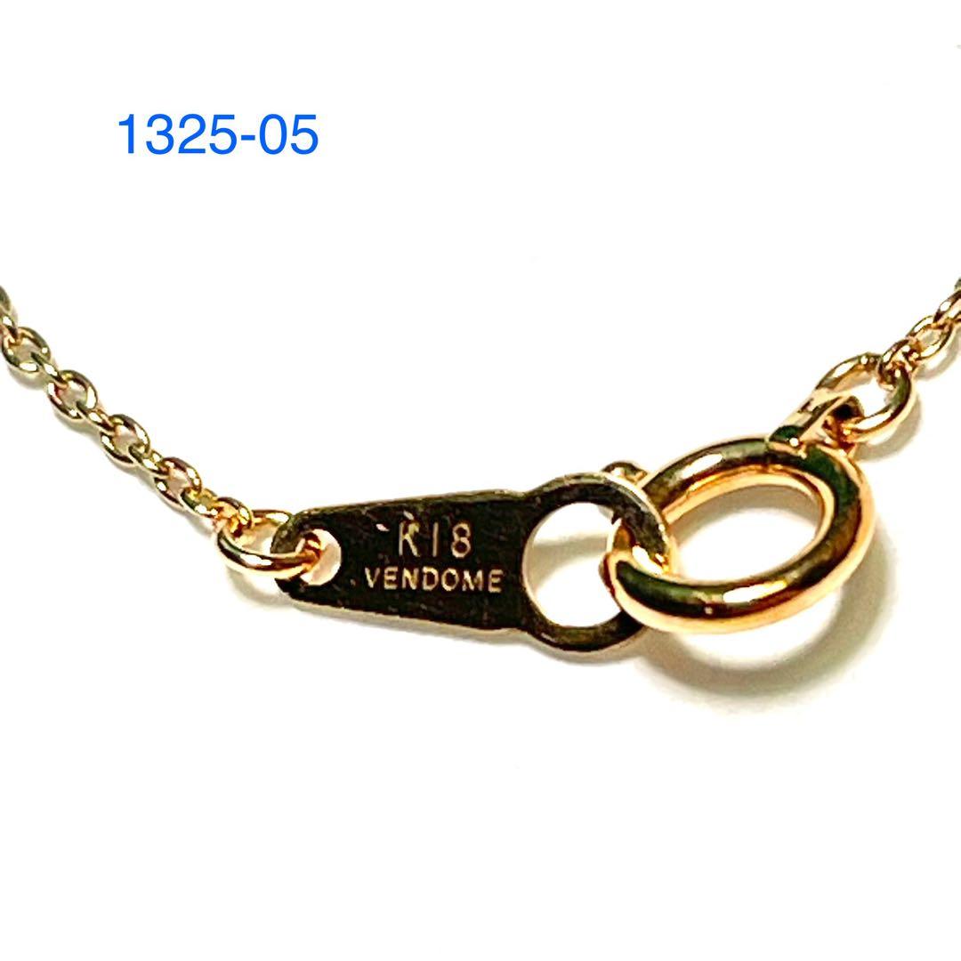 1325 Vendome Aoyama K18 ネックレス