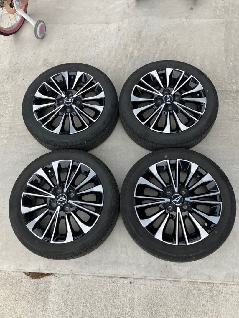 ダイハツ純正 15インチアルミタイヤセット LA650S タントカスタム RS