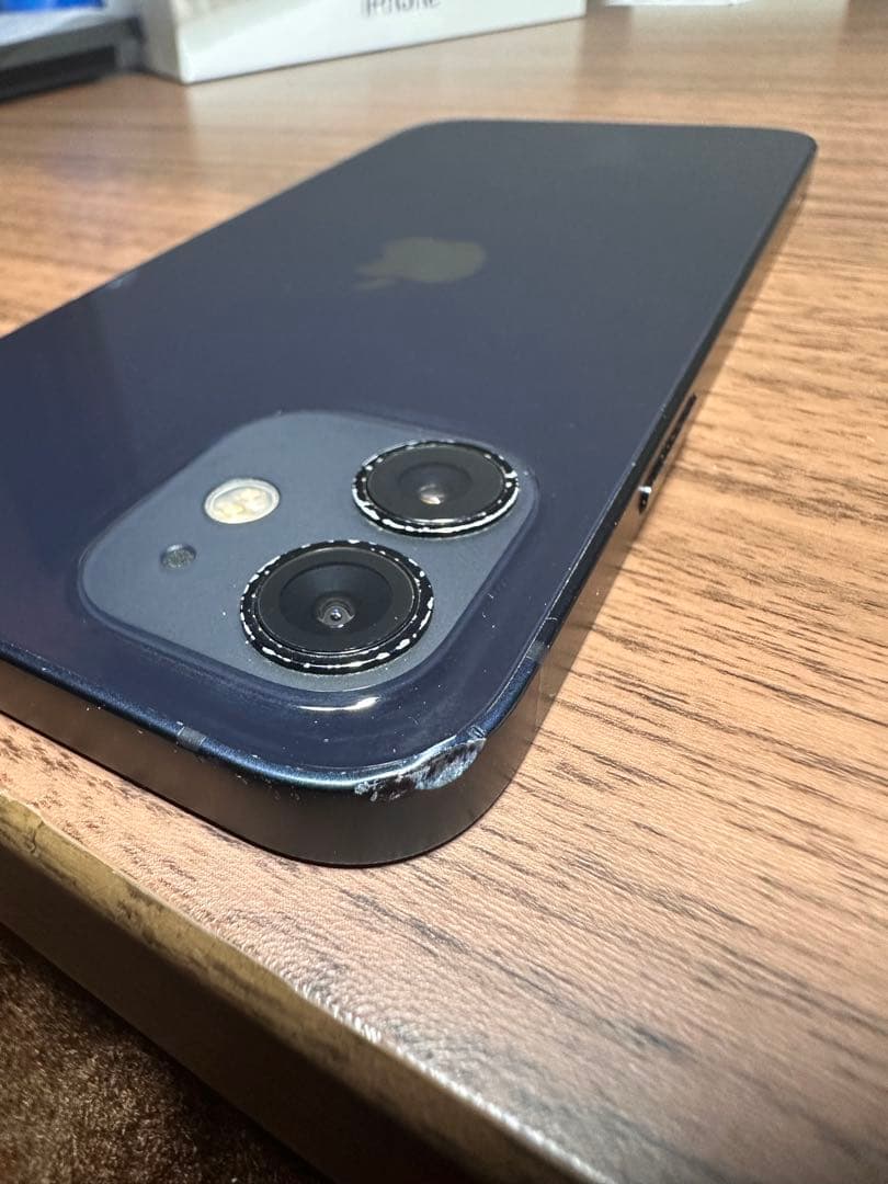 【iPhone12 64GB】バッテリー新品交換／コーティング済／動作良好