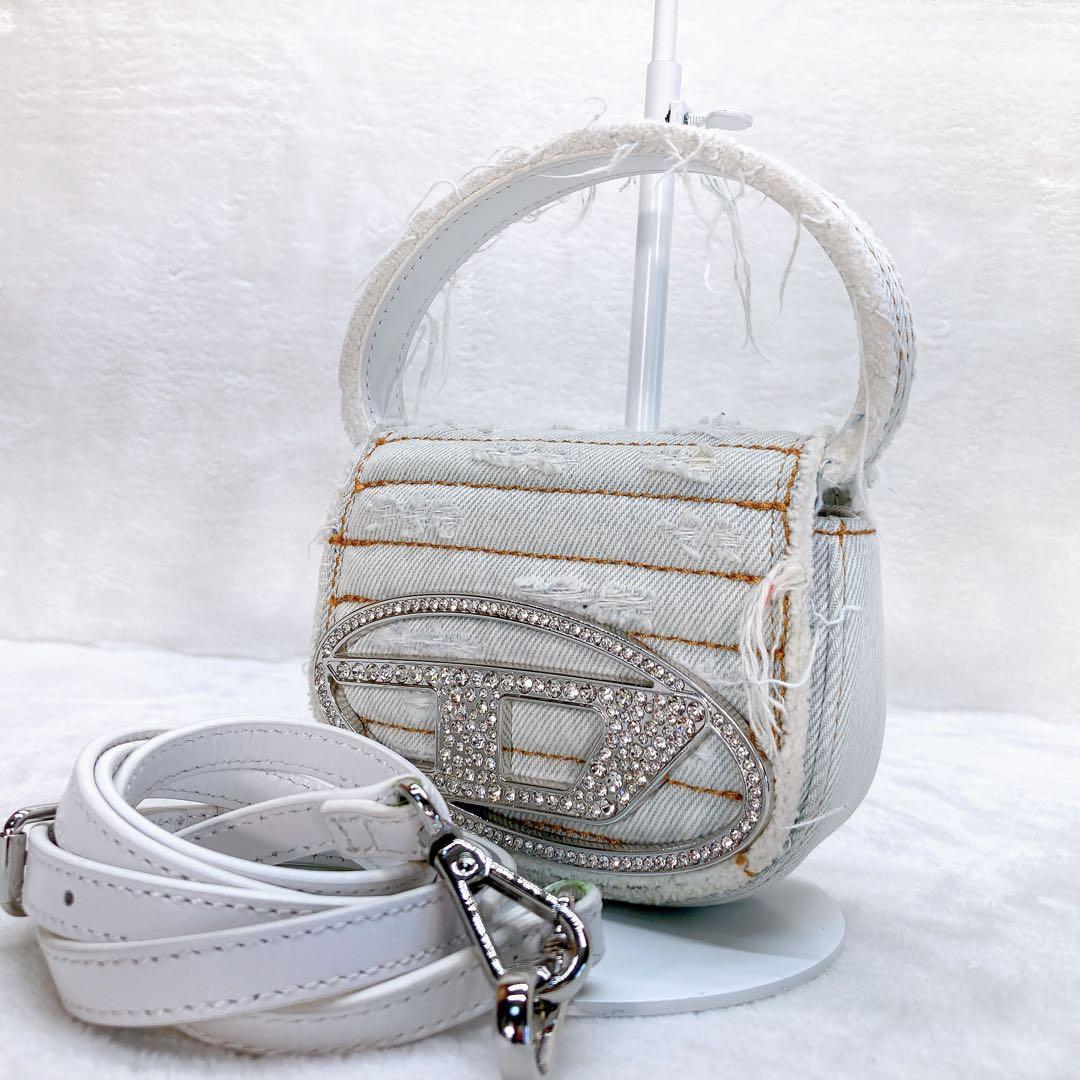 ✨美品✨DIESEL 1DR 2wayショルダーバッグ デニム XS　斜めがけ