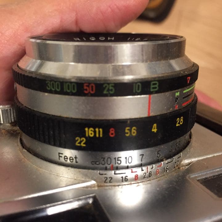 Ricoh300 フィルムカメラ 骨董品