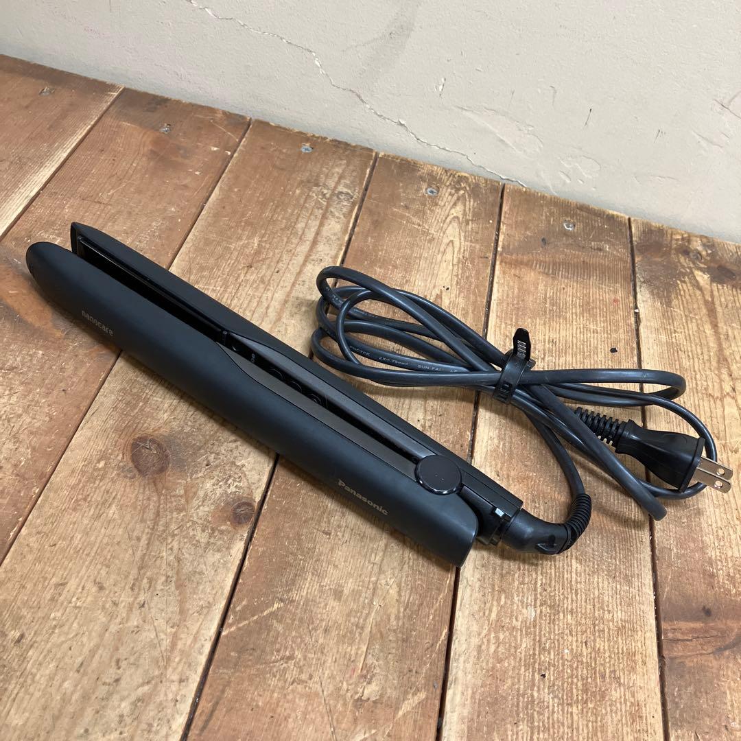 E-5 パナソニック ストレートアイロン ナノケア ヘアアイロン EH-HS0J