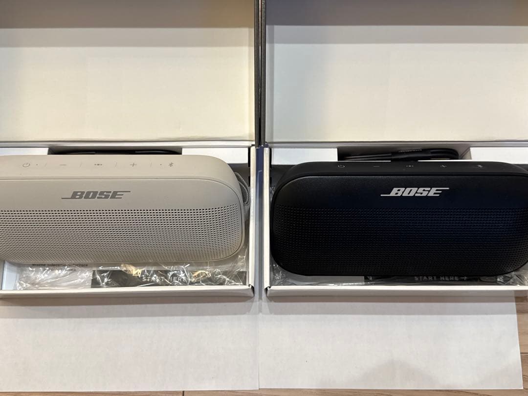 BOSE sound LINK flex ワイヤレススピーカー 白、黒2色セット