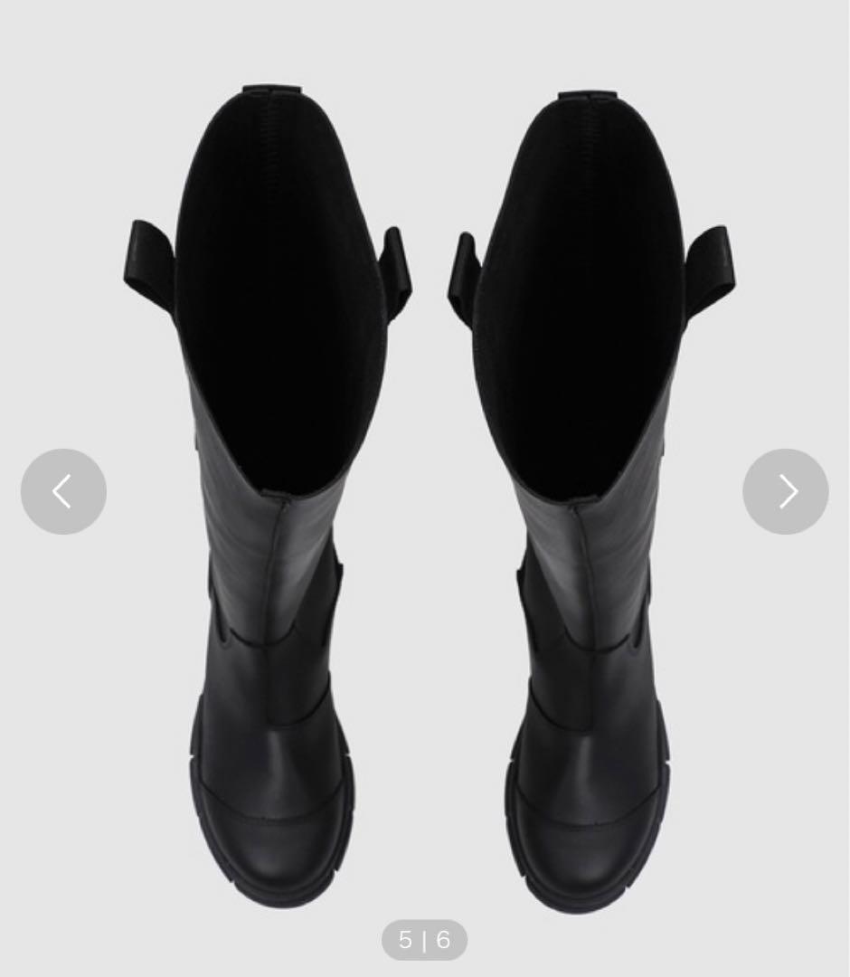 GANNI ロングラバーブーツ