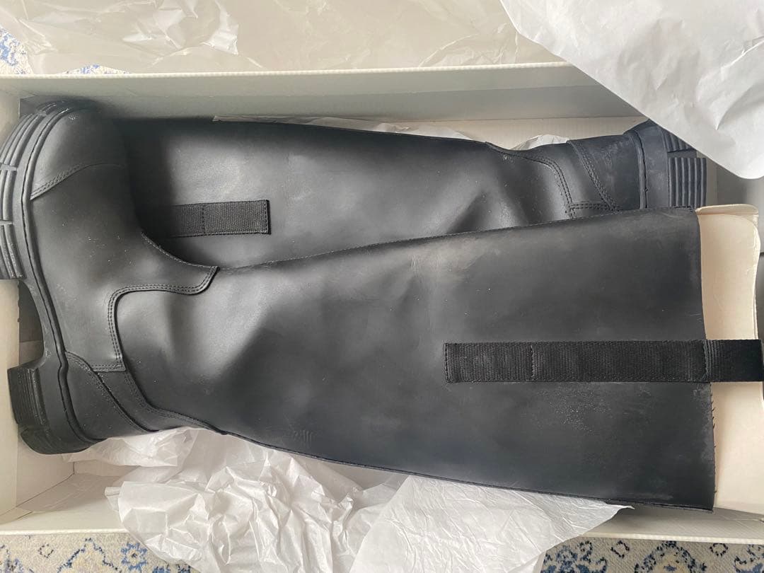 GANNI ロングラバーブーツ