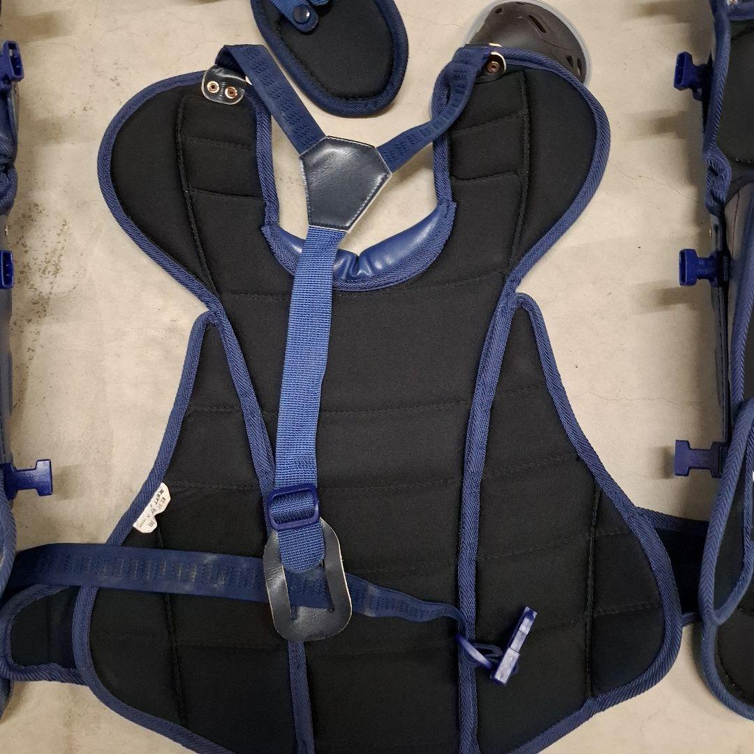 一般軟式キャッチャー防具フルセット(ZETT他)　良品！