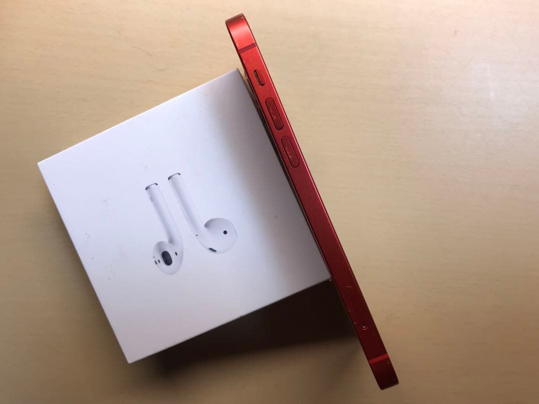 iPhone12 プロダクトレッド　背面割れあり　SIMフリー　128GB