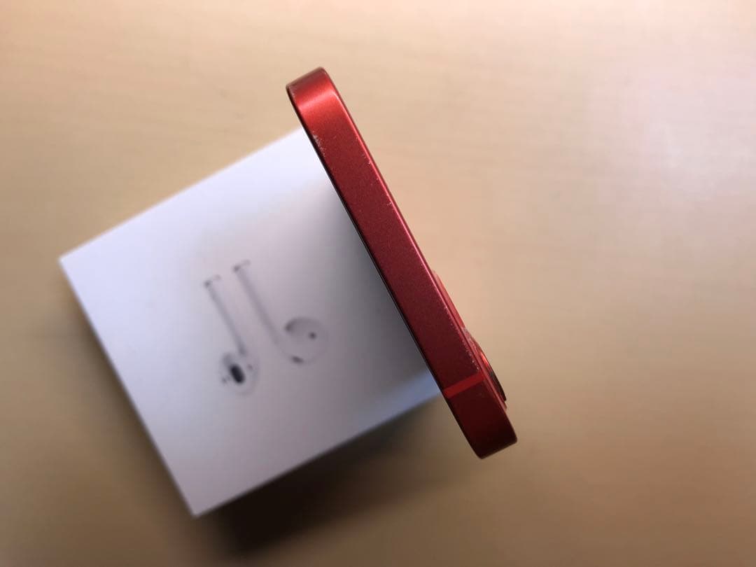 iPhone12 プロダクトレッド　背面割れあり　SIMフリー　128GB