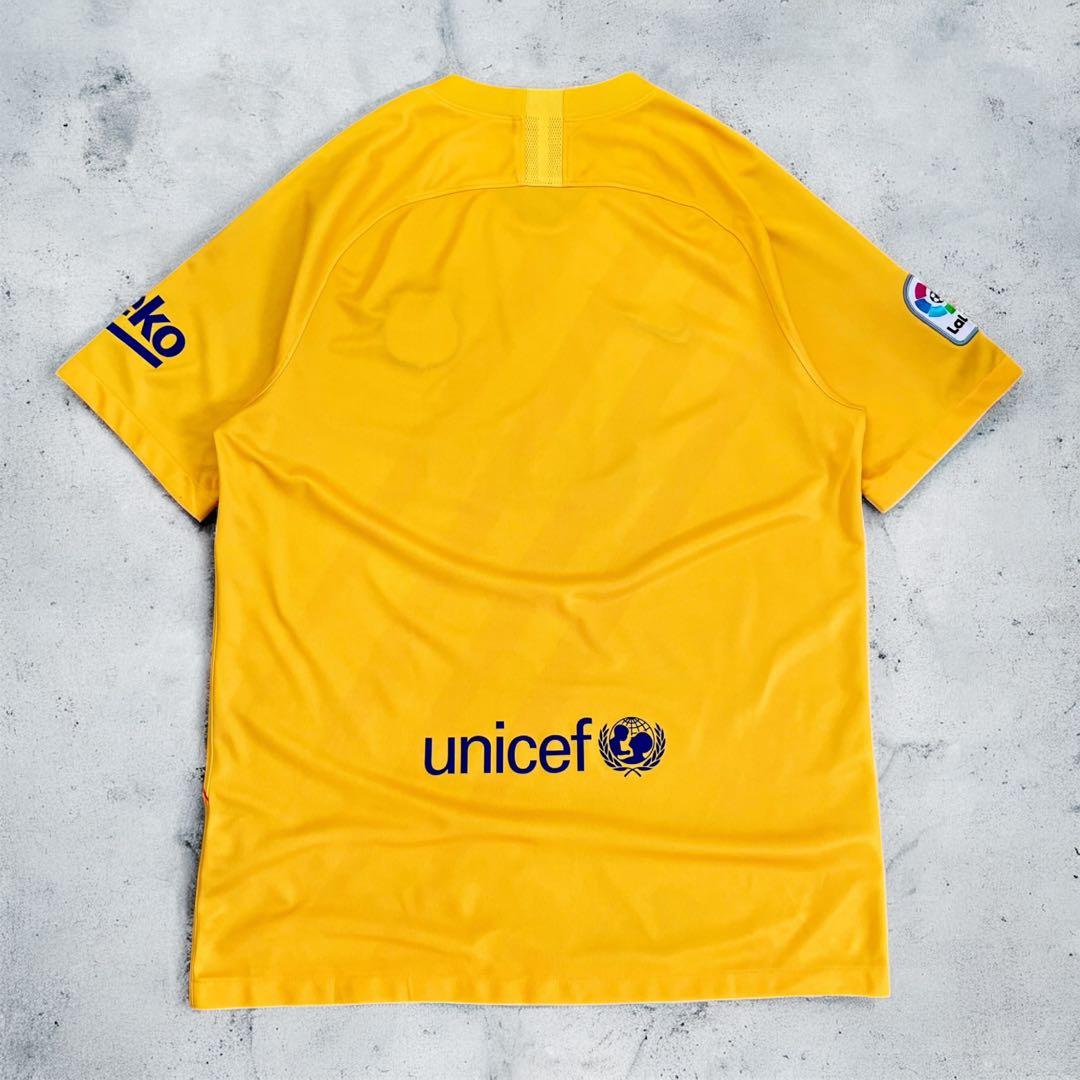 【美品】19/20 FCバルセロナ 4th ユニフォーム 半袖 NIKE XL