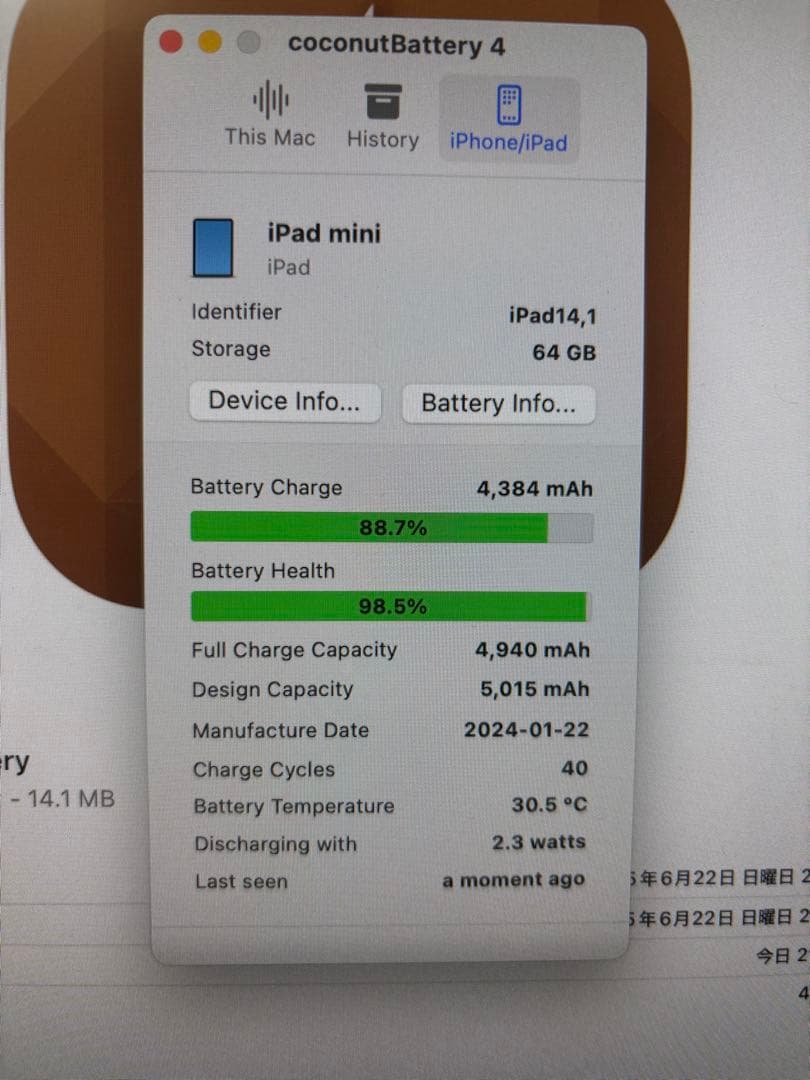 iPad mini (第6世代) スターライト 64GB