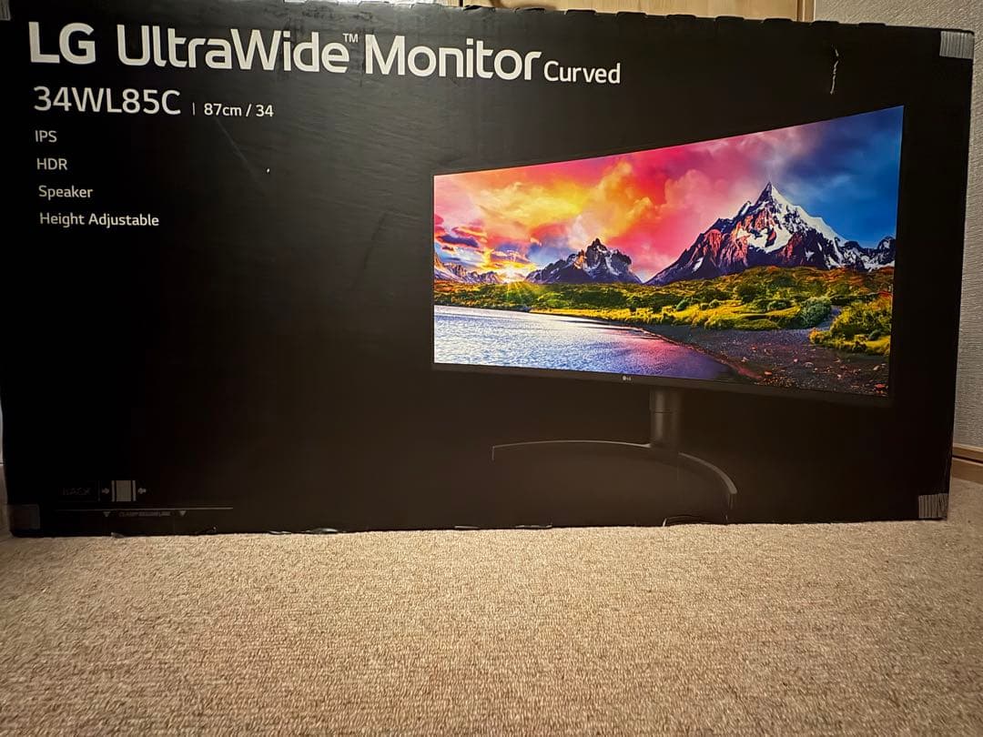 LG UltraWide Monitor 34WL85C 本体