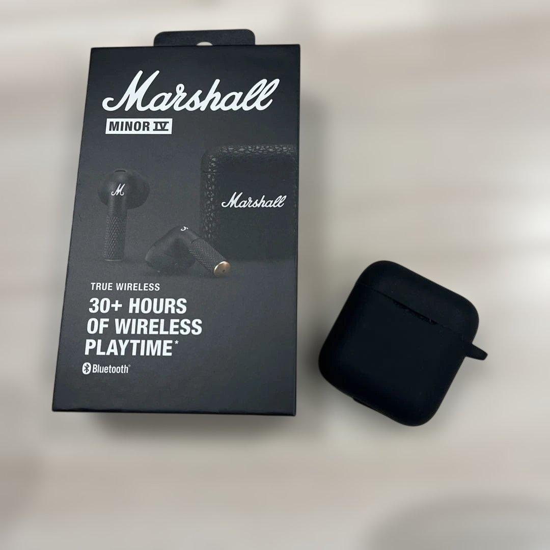 u*a様 マーシャル MinorIV Black シリコンケース付き