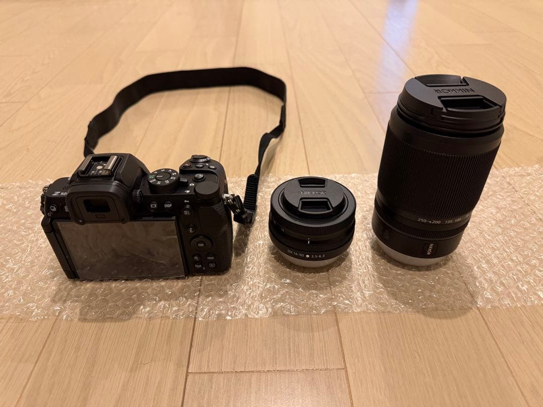 新品同様品　Nikon Z50II ダブルズームキット