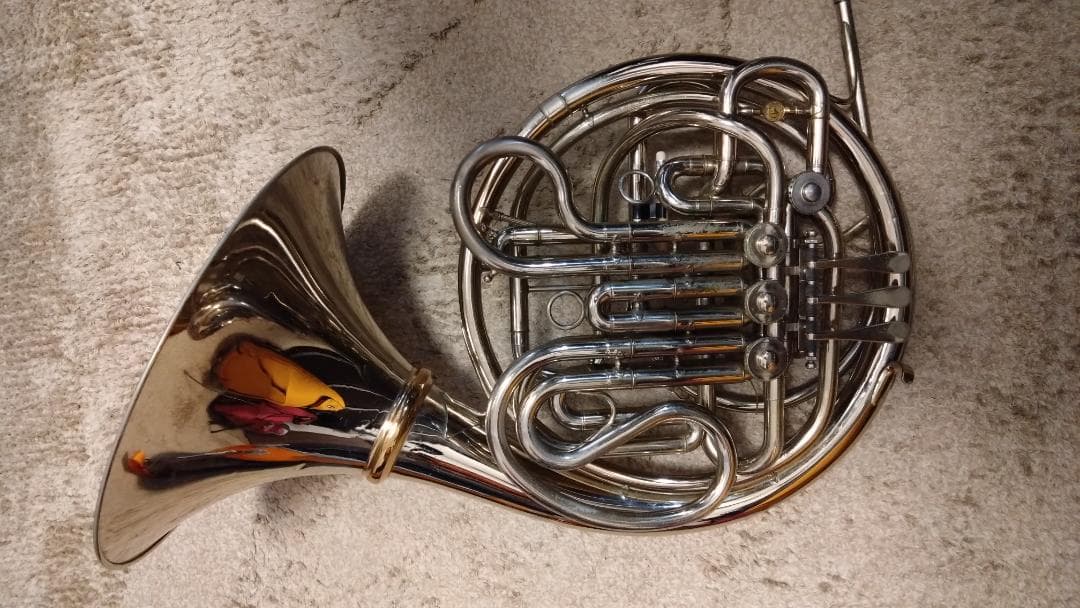 ホルトン フレンチホルン洋白 F/Bフルダブル＆BAMハードケース