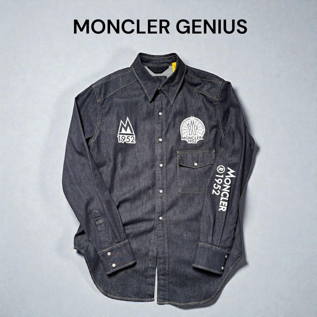 MONCLER GENIUS デニムシャツ　XL CAMICIA