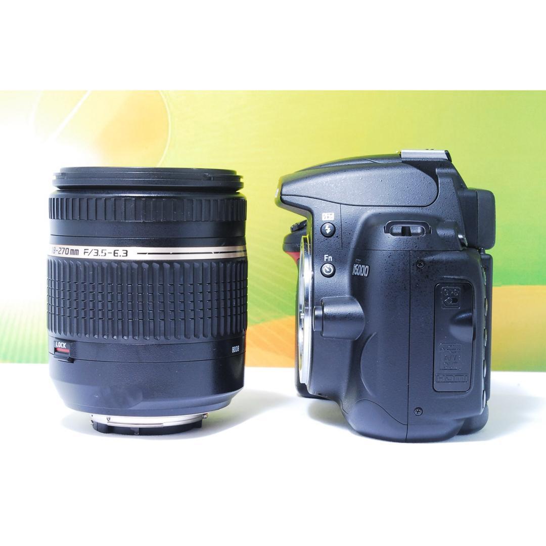 近距離から望遠まで✨Nikon D5000 TAMRON 18-270mm VC