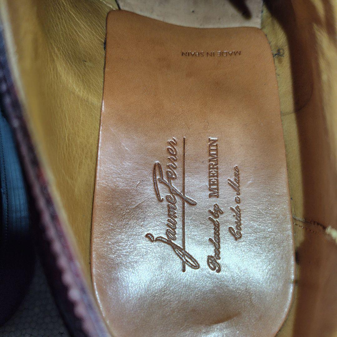 Jaume Ferrer by MEERMIN バーガンディ 極美品 革靴