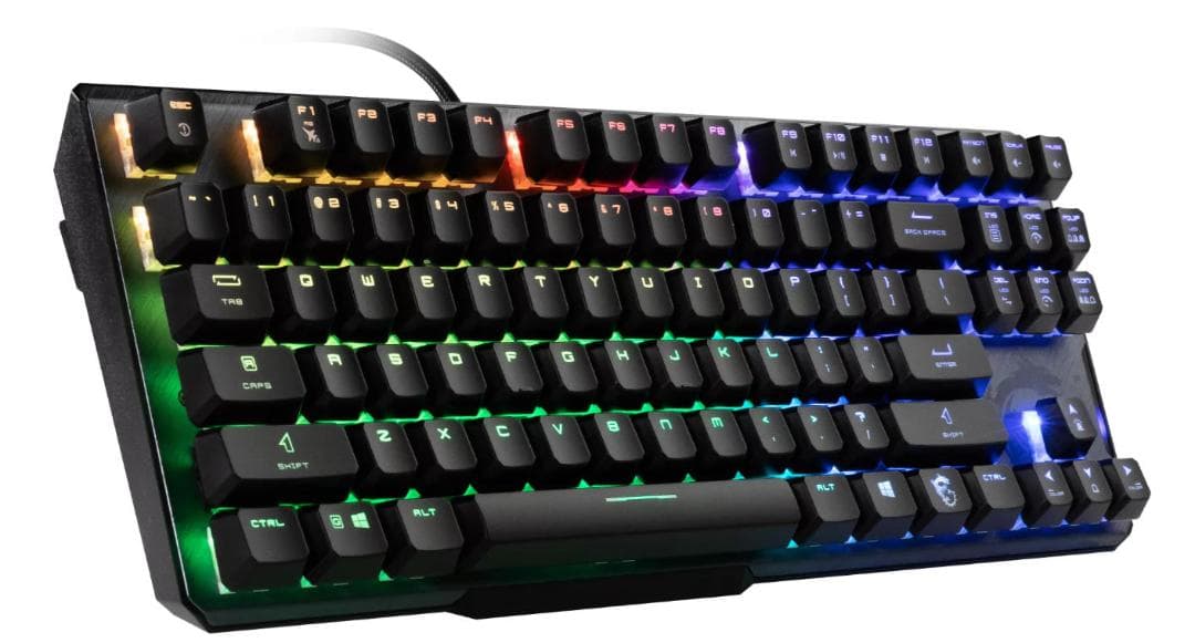 新品 MSI GK50 赤軸リニアメカニカル キーボード 日本語配列