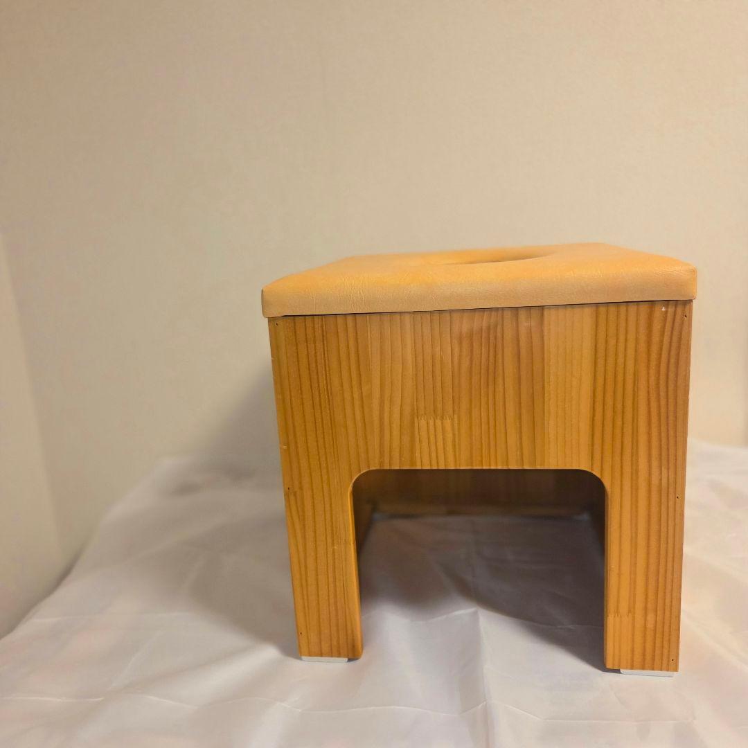 美品【温活】 よもぎ蒸し椅子　チェア　蓬　イス