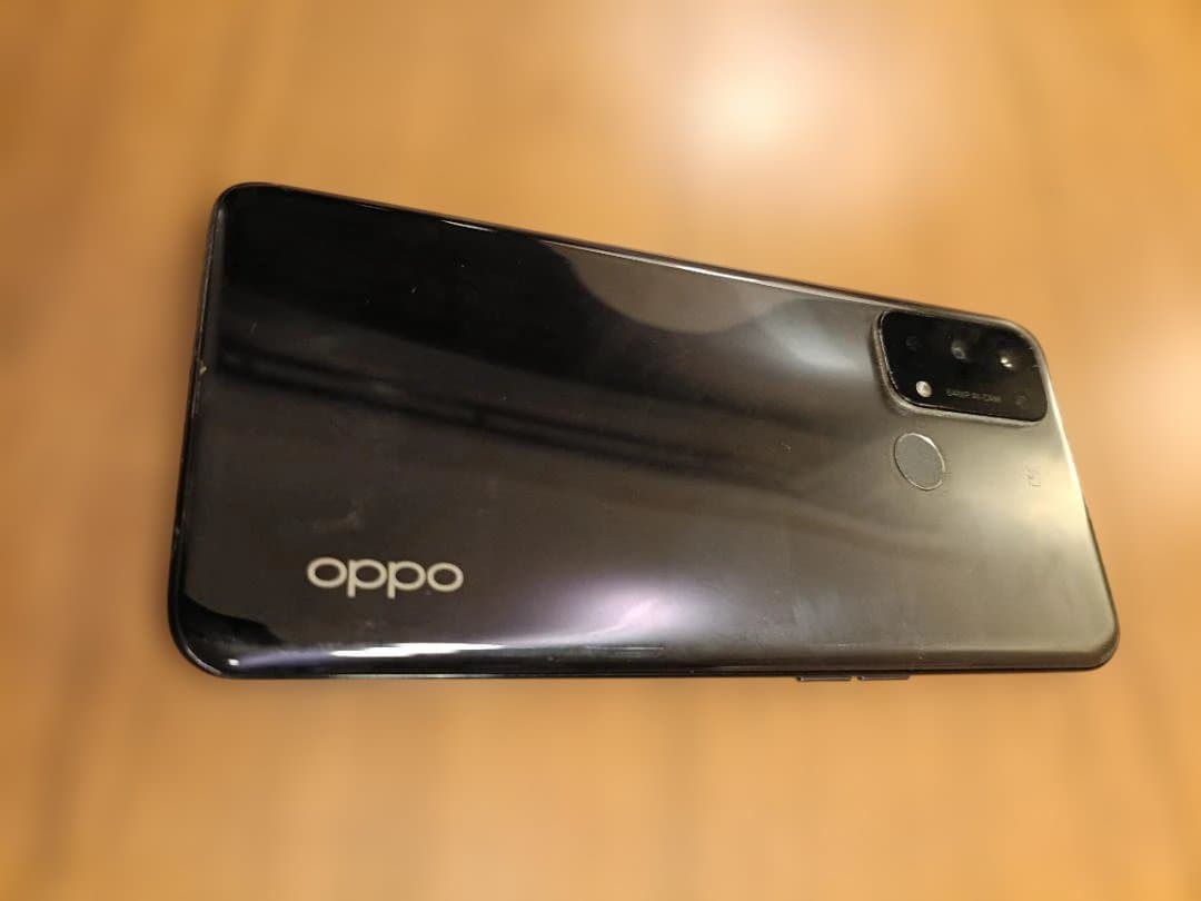 (中古)OPPO Reno5A 6G/128GBシルバーブラックYmobile版