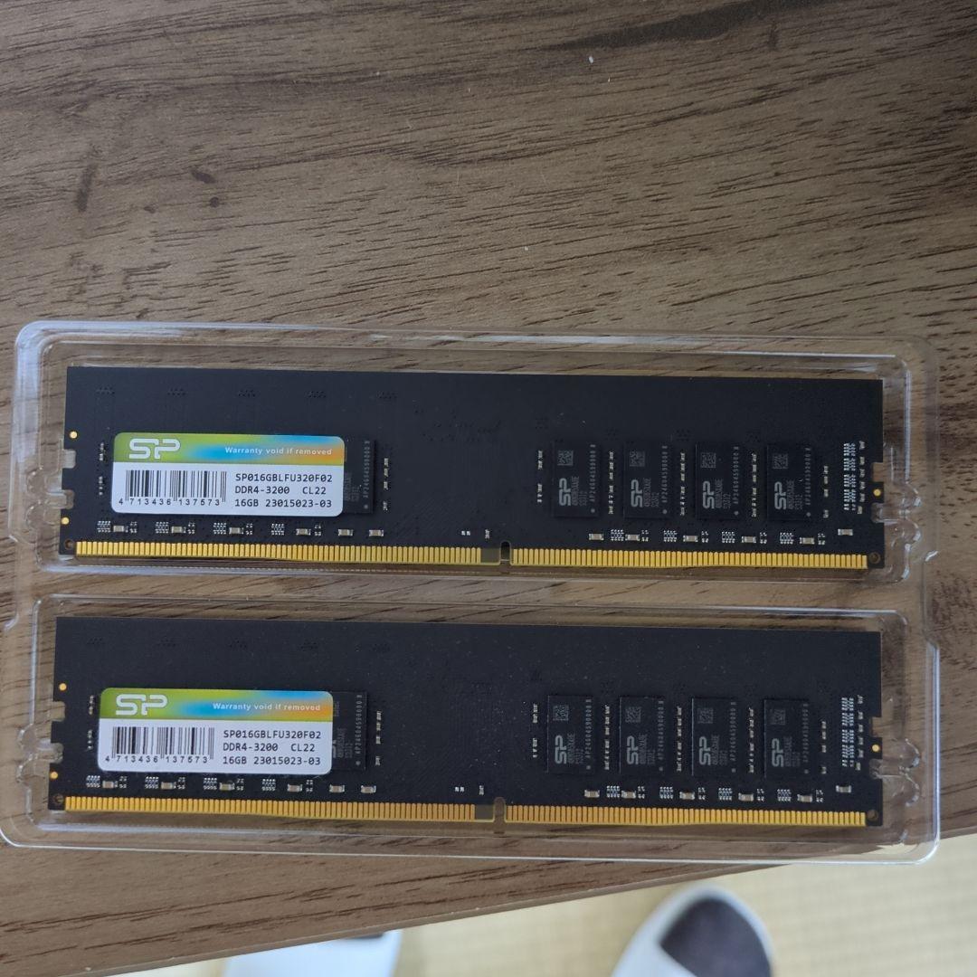 SP 16GB DDR4-3200 メモリー CL22