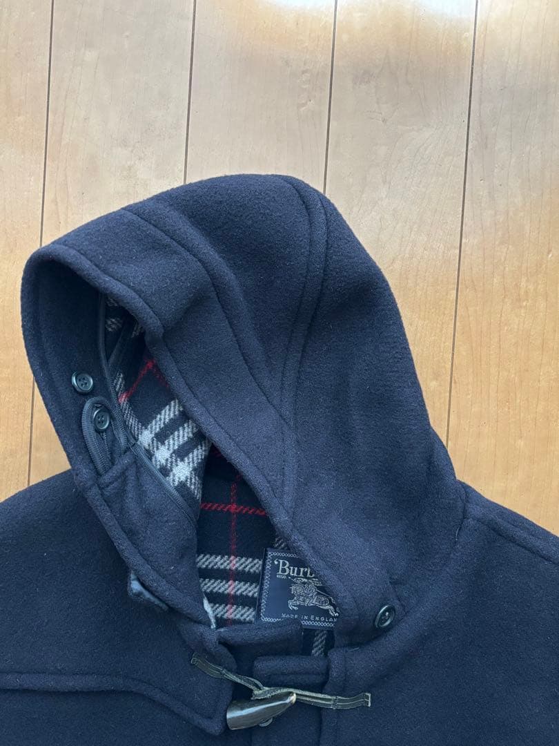 Burberrys バーバリー ダッフルコート ノバチェック ネイビー XＬ