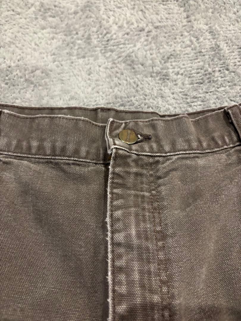 90's carhartt ダブルニー　ダークブラウン　38×30