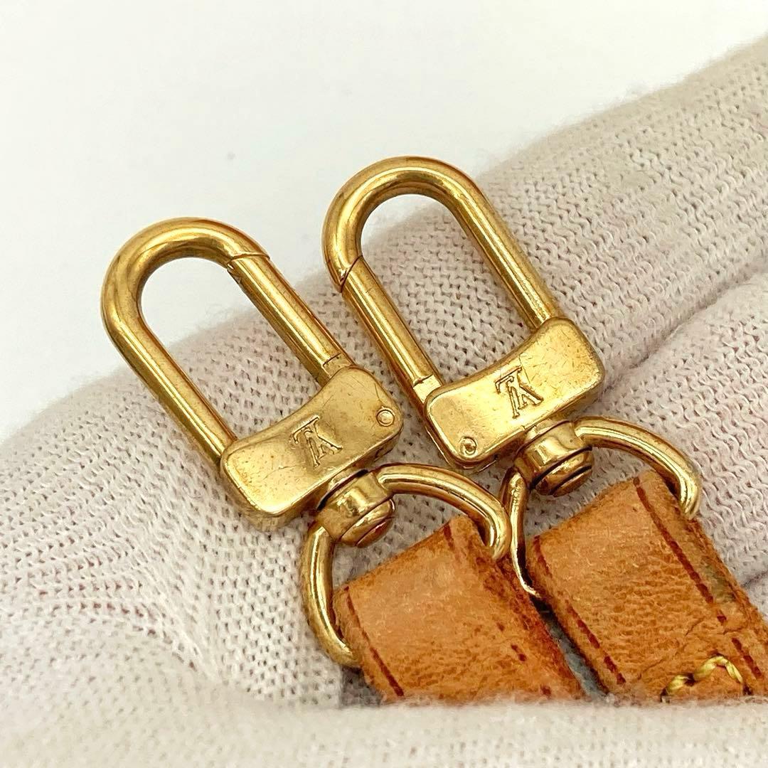 ルイヴィトン ショルダーストラップ ベルト 肩紐 レザー ヌメ革 バッグ