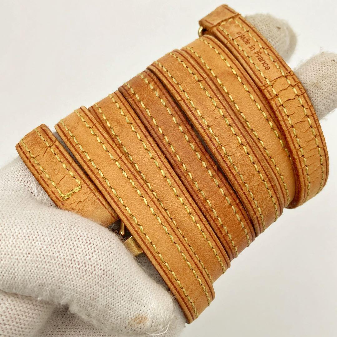 ルイヴィトン ショルダーストラップ ベルト 肩紐 レザー ヌメ革 バッグ