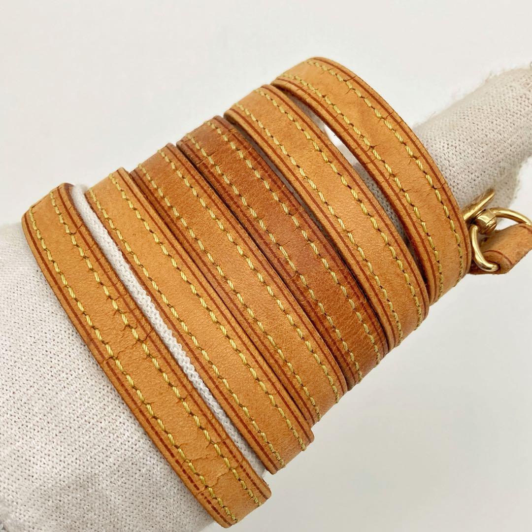 ルイヴィトン ショルダーストラップ ベルト 肩紐 レザー ヌメ革 バッグ