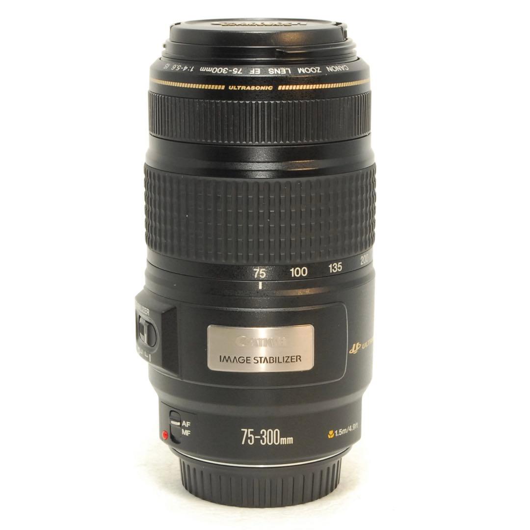 りゅっぴー様Canon EF75-300mm IS USM❤️手ぶれ補正 キヤノン