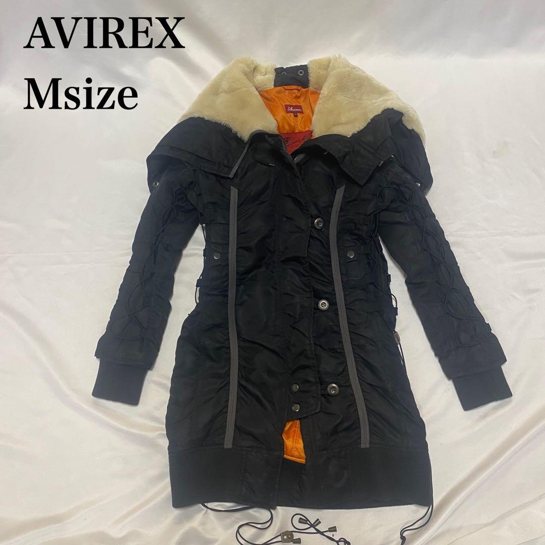 AVIREX N-3B モッズコート Mサイズ アヴィレックス 黒　レースアップ
