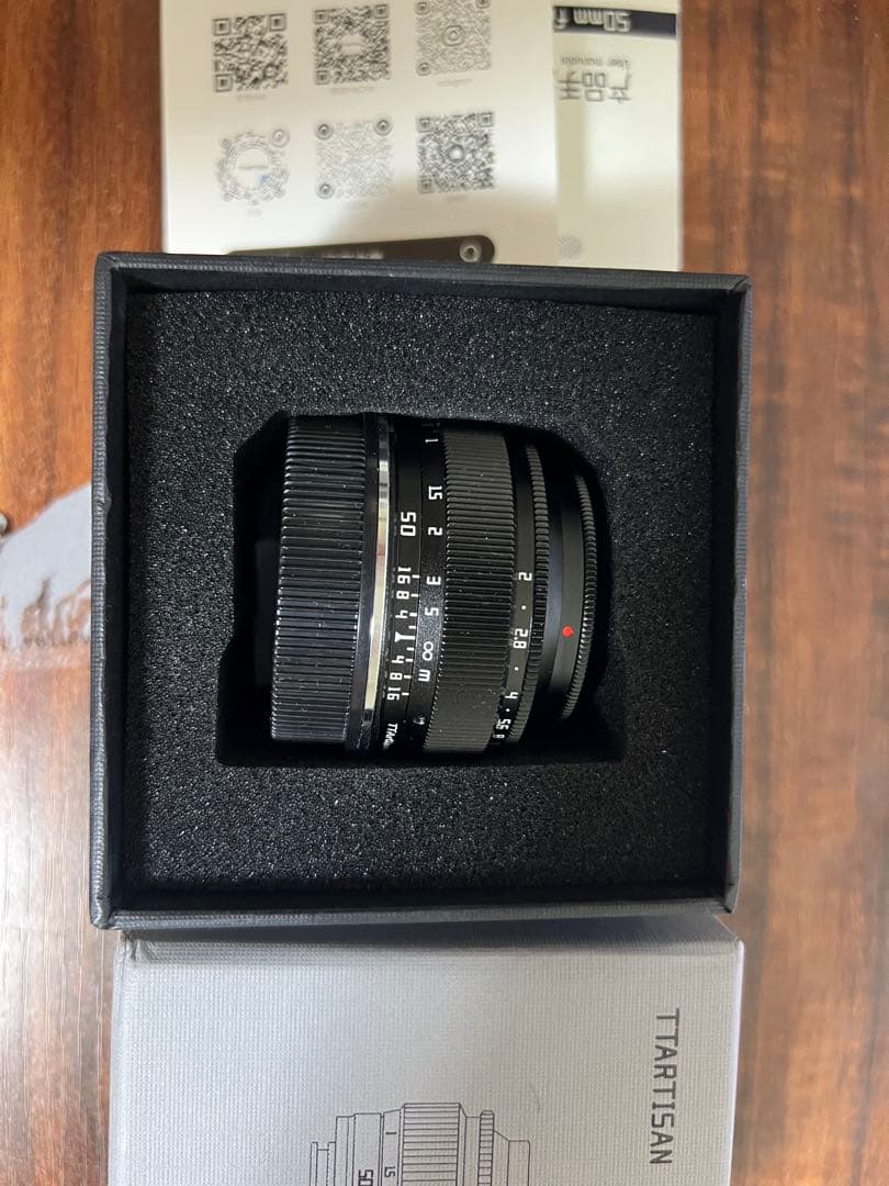 TTArtisan 50mm f2 単焦点レンズ　Lマウント