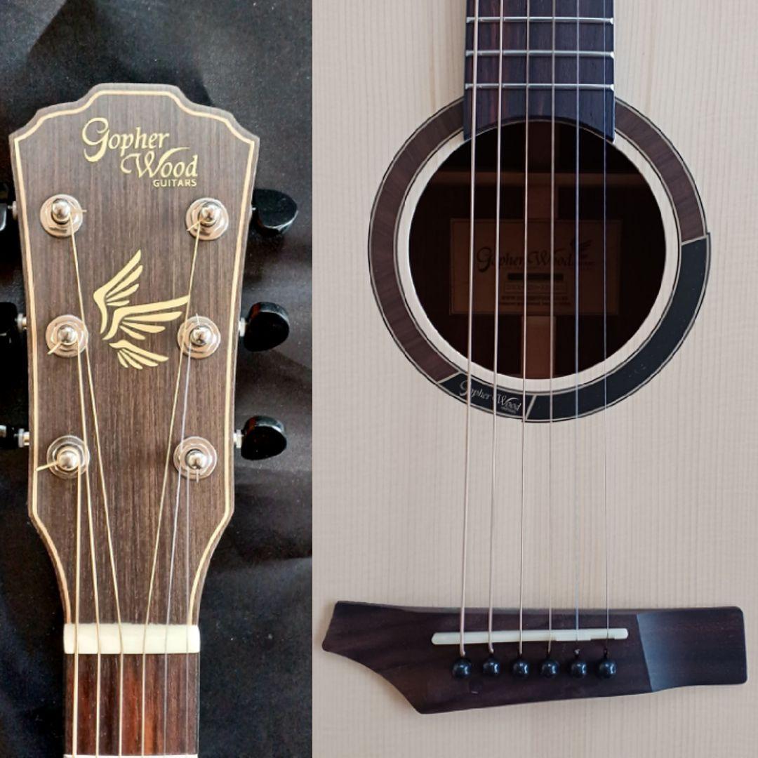 【送料込】美品　Gopherwood i110　低弦高　響き良好　メンテ済新品弦