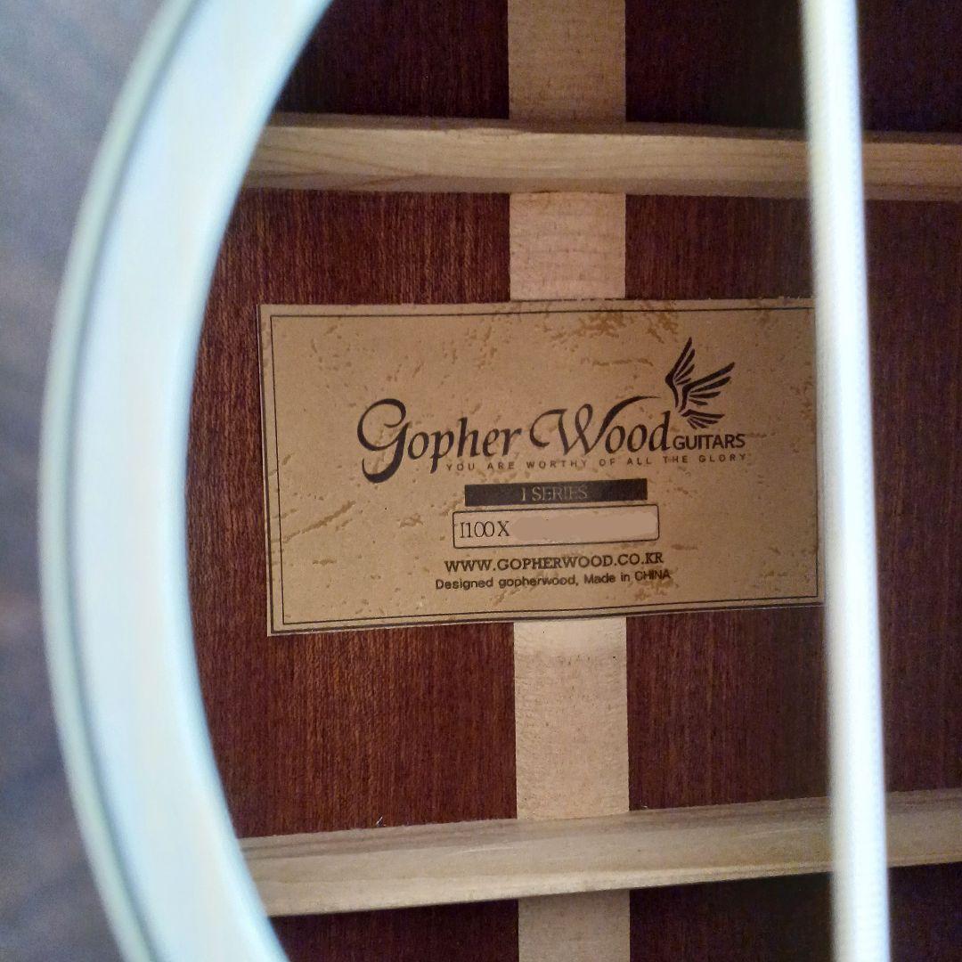 【送料込】美品　Gopherwood i110　低弦高　響き良好　メンテ済新品弦