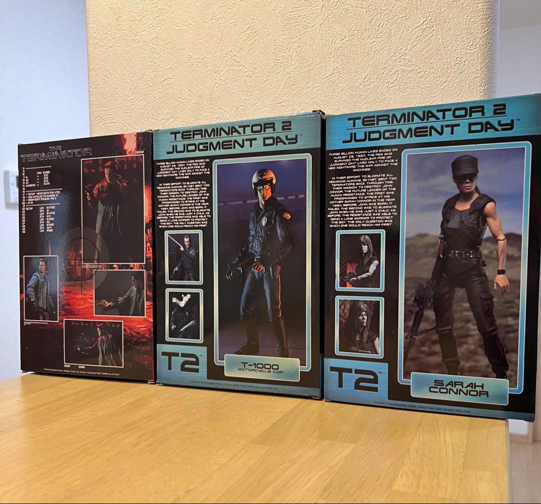 ターミネーター1・ターミネーター2 T－1000 サラ・コナー フィギュア ネカ
