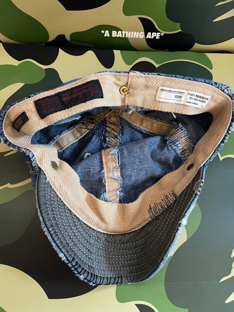 decho ANACHRONORM キャップ　アナクロノーム デコー　デニム