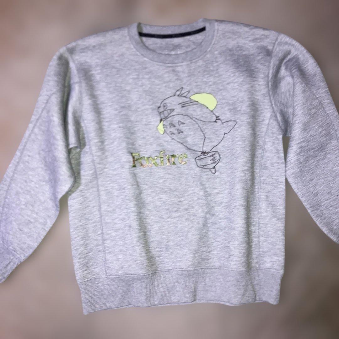 激レア 超人気商品 フォックスファイヤー トトロ　コラボ　トレーナー