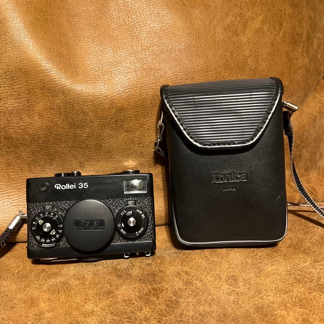 Rollei 35 ブラック ドイツ製 フィルムカメラ