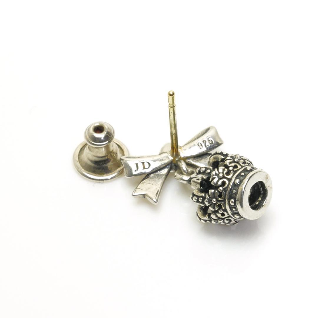 ジャスティンデイビス クラウン リボン ピアス SEJ351