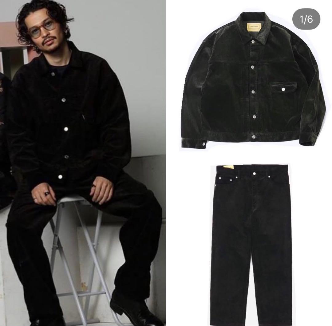 SEVEN BY SEVENセブンバイセブン コーデュロイセットアップ 常田大希