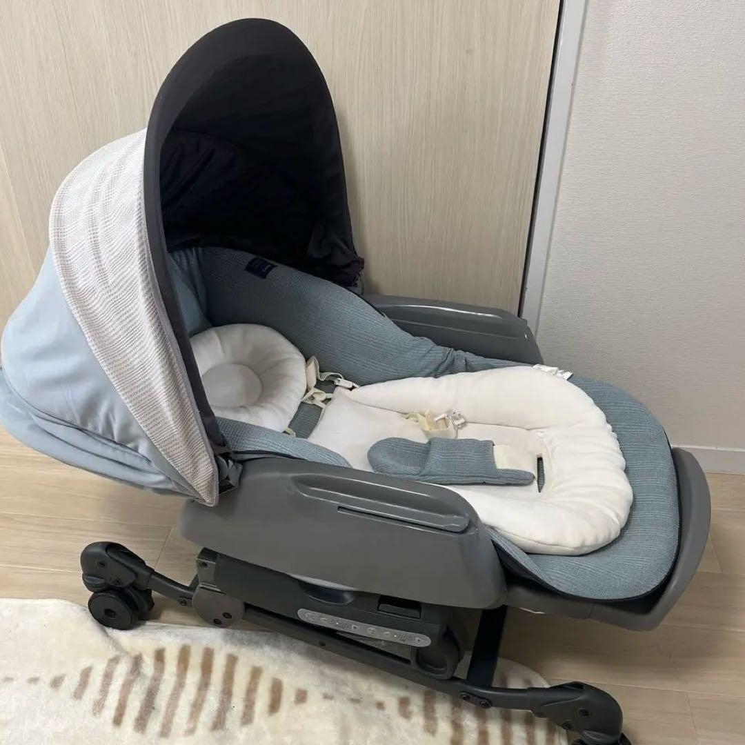 【美品】コンビ　ネムリラ BEDi Long スリープシェル EG　電動モデル