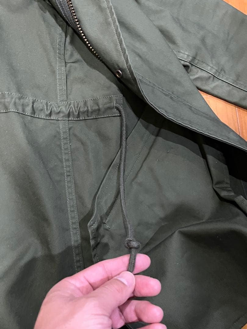 FRED PERRY フレッドペリーライナー付き モッズコート フード ファーM