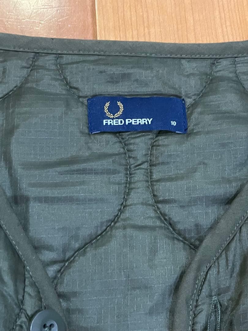 FRED PERRY フレッドペリーライナー付き モッズコート フード ファーM