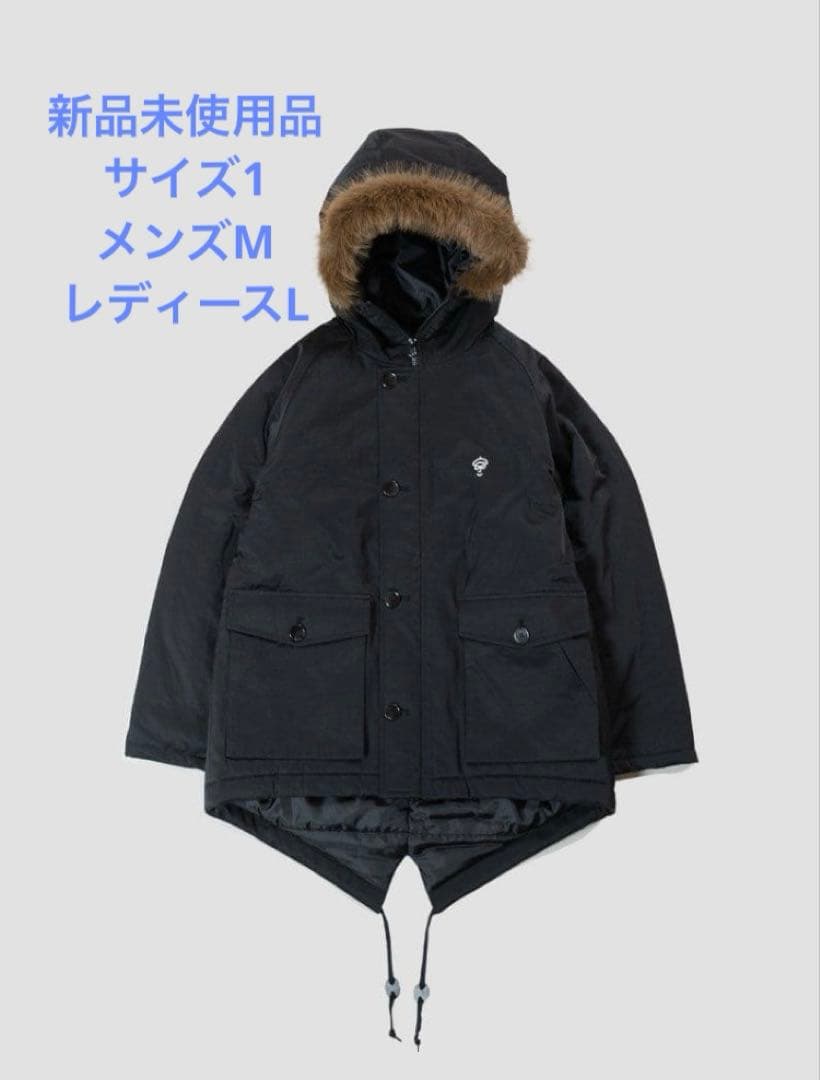 KEY MEMORY モッズコート　ユニセックス　黒