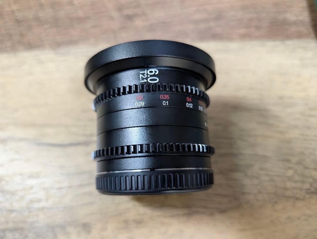 【値下げしました】Laowa 6mm T2.1 Zero-D MFT Cine