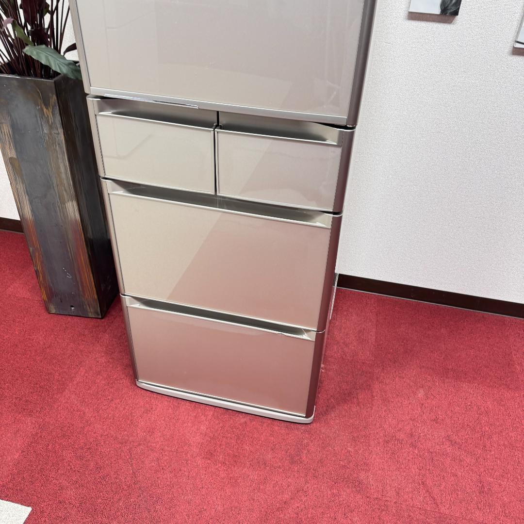 都内23区配送無料　日立2015年製5ドアガラストップ冷蔵庫　415L
