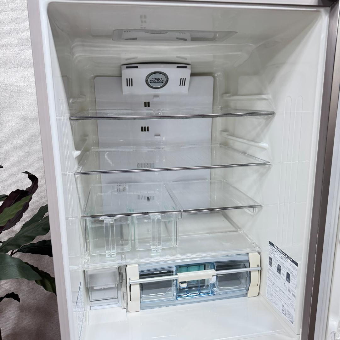 都内23区配送無料　日立2015年製5ドアガラストップ冷蔵庫　415L