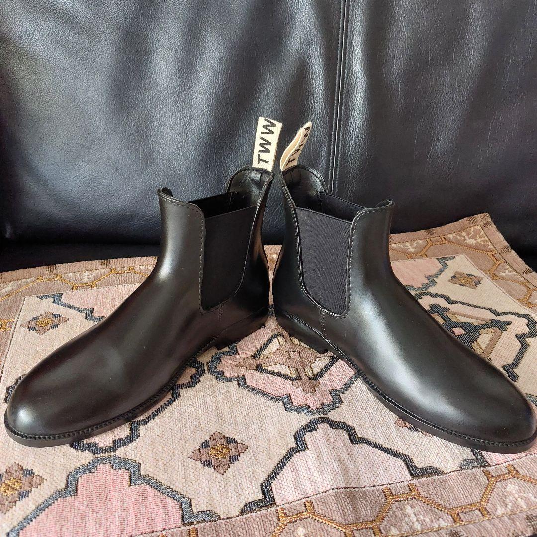 トラディショナルウェザーウェア　 レインブーツ　長靴　黒　23.5